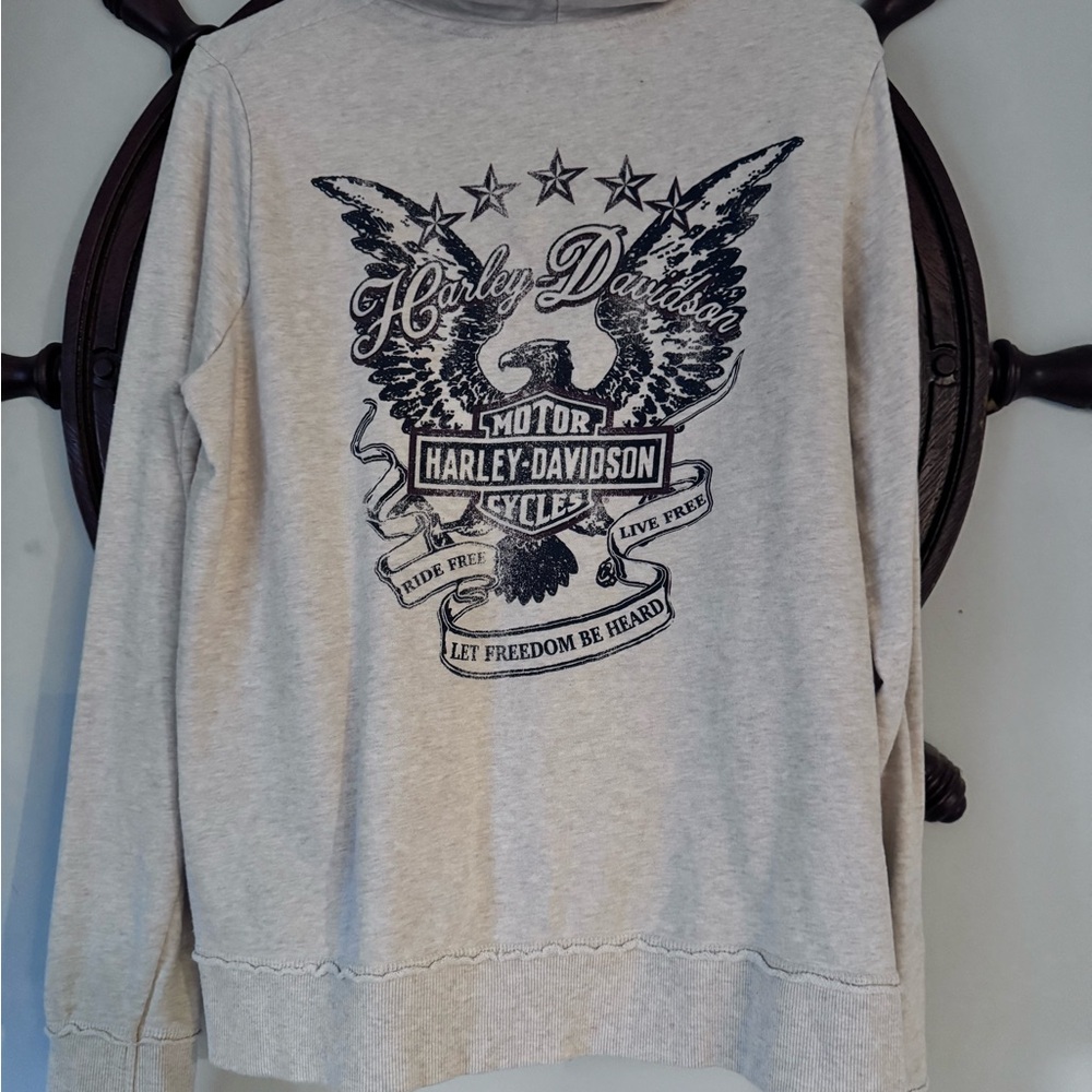 Harley-Davidson Cream Hoodie